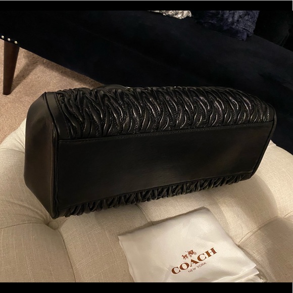 ✨SOLD!✨SALE✨COACH✨NWT MADISON GATHERED LEATHER BAG - Picture 12 of 15